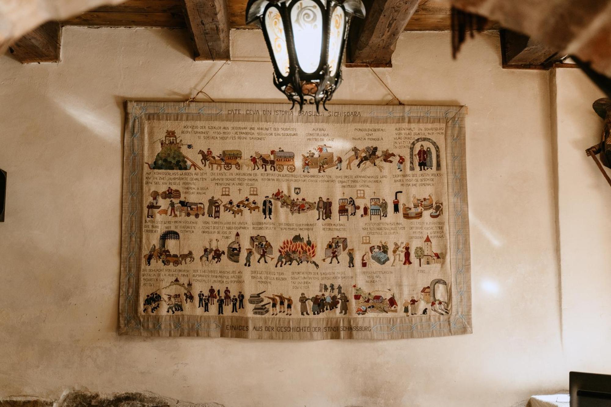 Fronius Boutique Residence Sighişoara Eksteriør billede